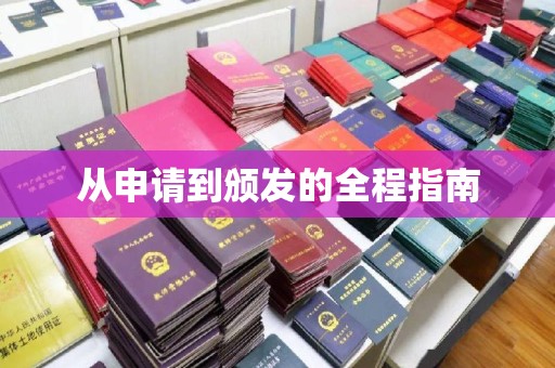 厦门从申请到颁发的全程指南