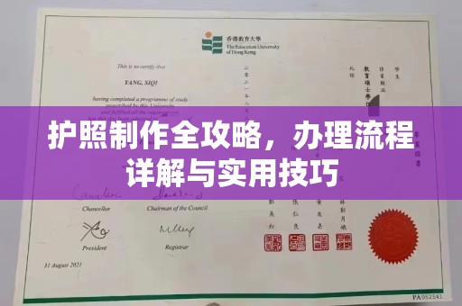 厦门护照制作全攻略，办理流程详解与实用技巧